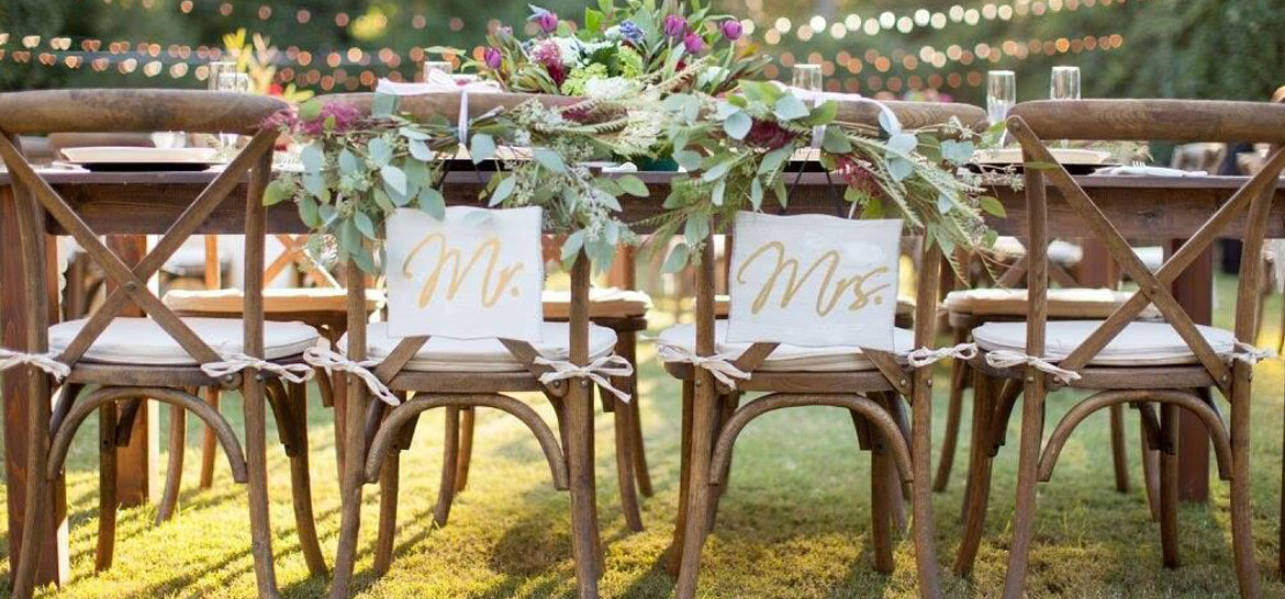 wedding chair hire