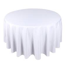 Table linen for round tables