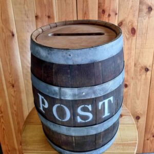 rustic post box